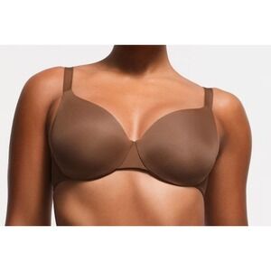 2/$45 NEW Skims Brown SMOOTHING INTIMATES COVERAGE BRA Lightly Lined Underwire‎